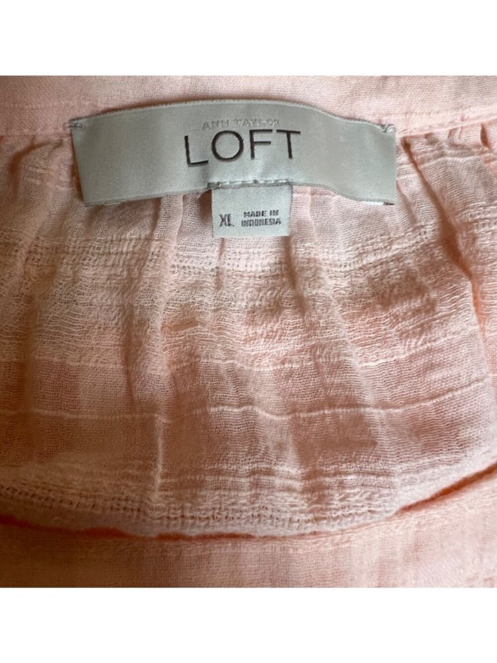 Loft Sheer Cotton Top - Picture 7 of 10